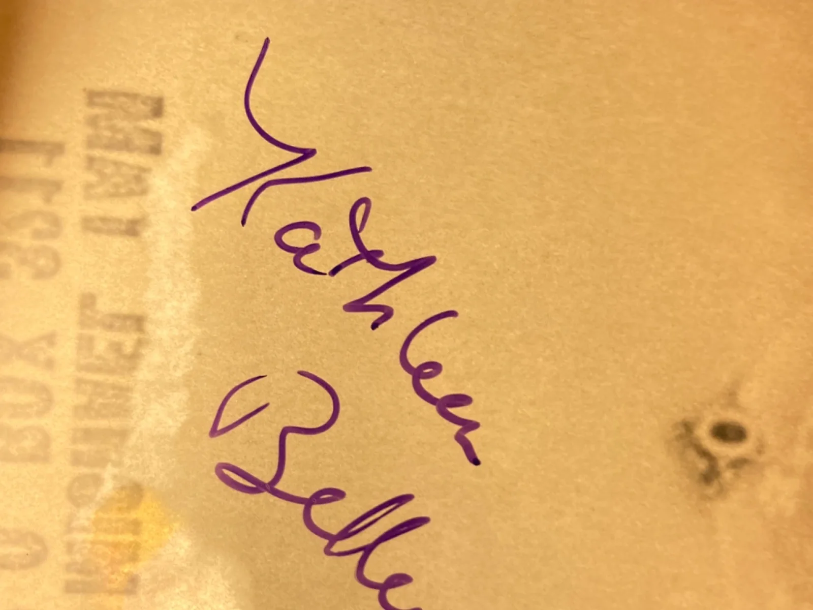 Hand SIGNED Kathleen Beller 7x9 Vintage Photo Dynasty, The Godfather, The Betsy, изображение 5