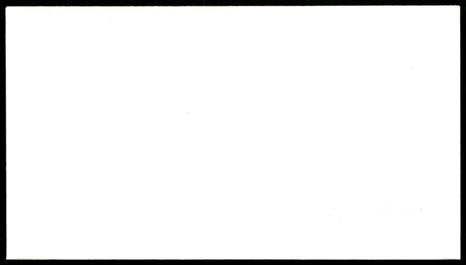 Actress Lynn Carter First 1st Day Cover Signed Auto -Vintage Autograph, image 2