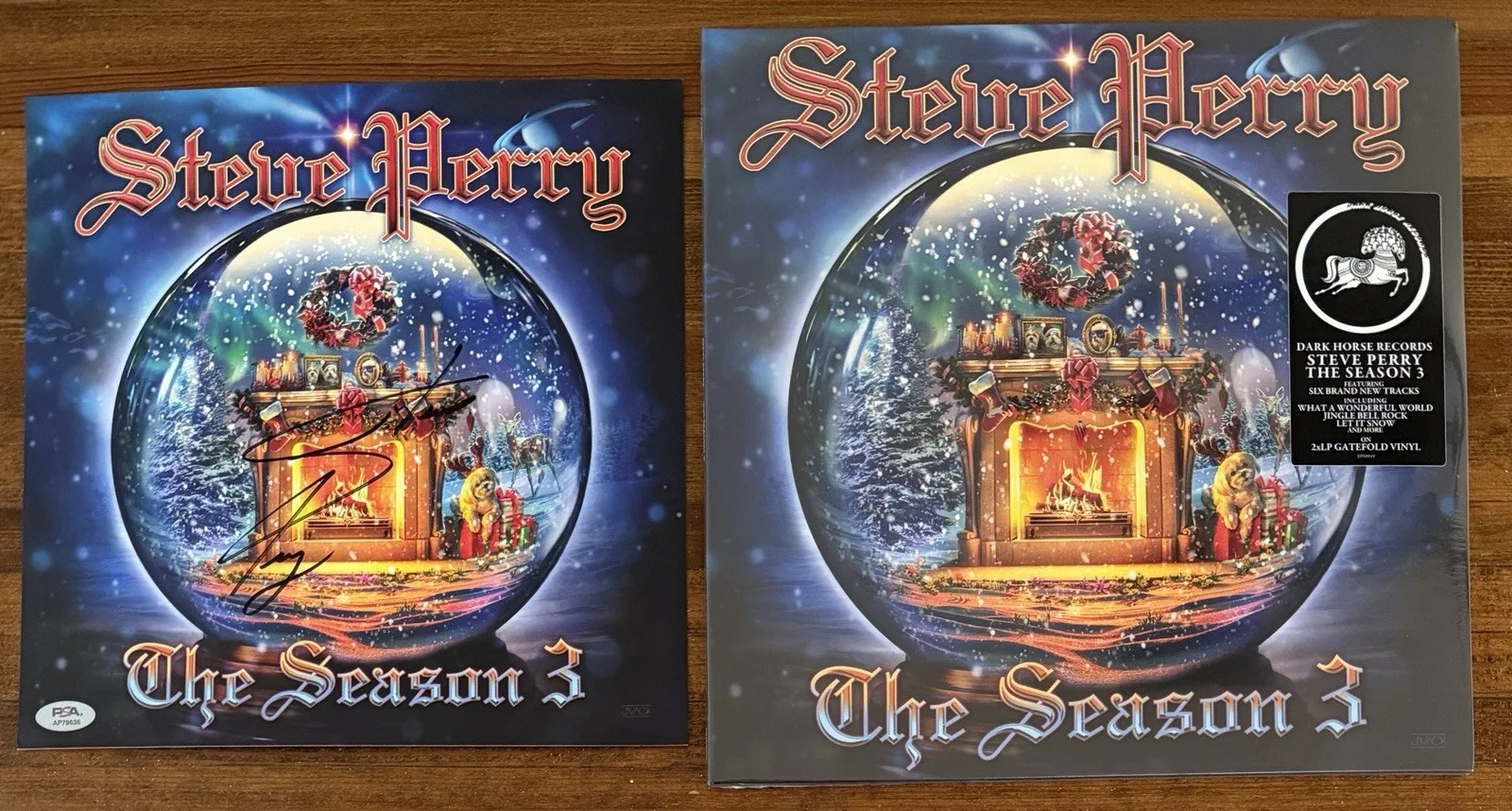 Steve Perry Journey Vinyl LP & SIGNED Album Cover Art Card Autograph PSA DNA COA, изображение 2