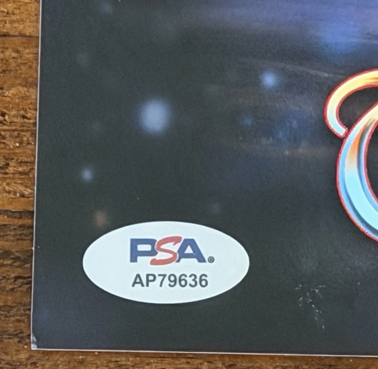 Steve Perry Journey Vinyl LP & SIGNED Album Cover Art Card Autograph PSA DNA COA, изображение 3