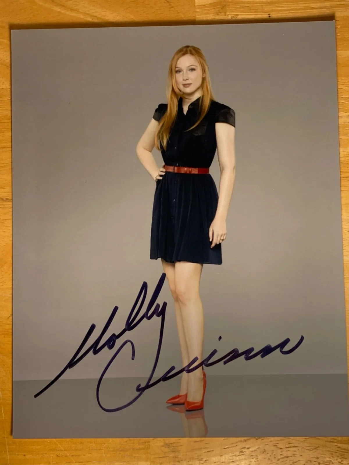 Hand SIGNED Molly Quinn 8x10 Photo - Alexis Castle ABC, Doctor Sleep, etc, изображение 2