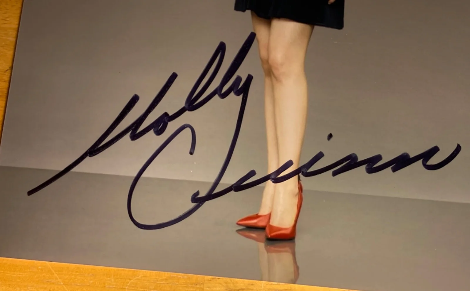 Hand SIGNED Molly Quinn 8x10 Photo - Alexis Castle ABC, Doctor Sleep, etc, изображение 3
