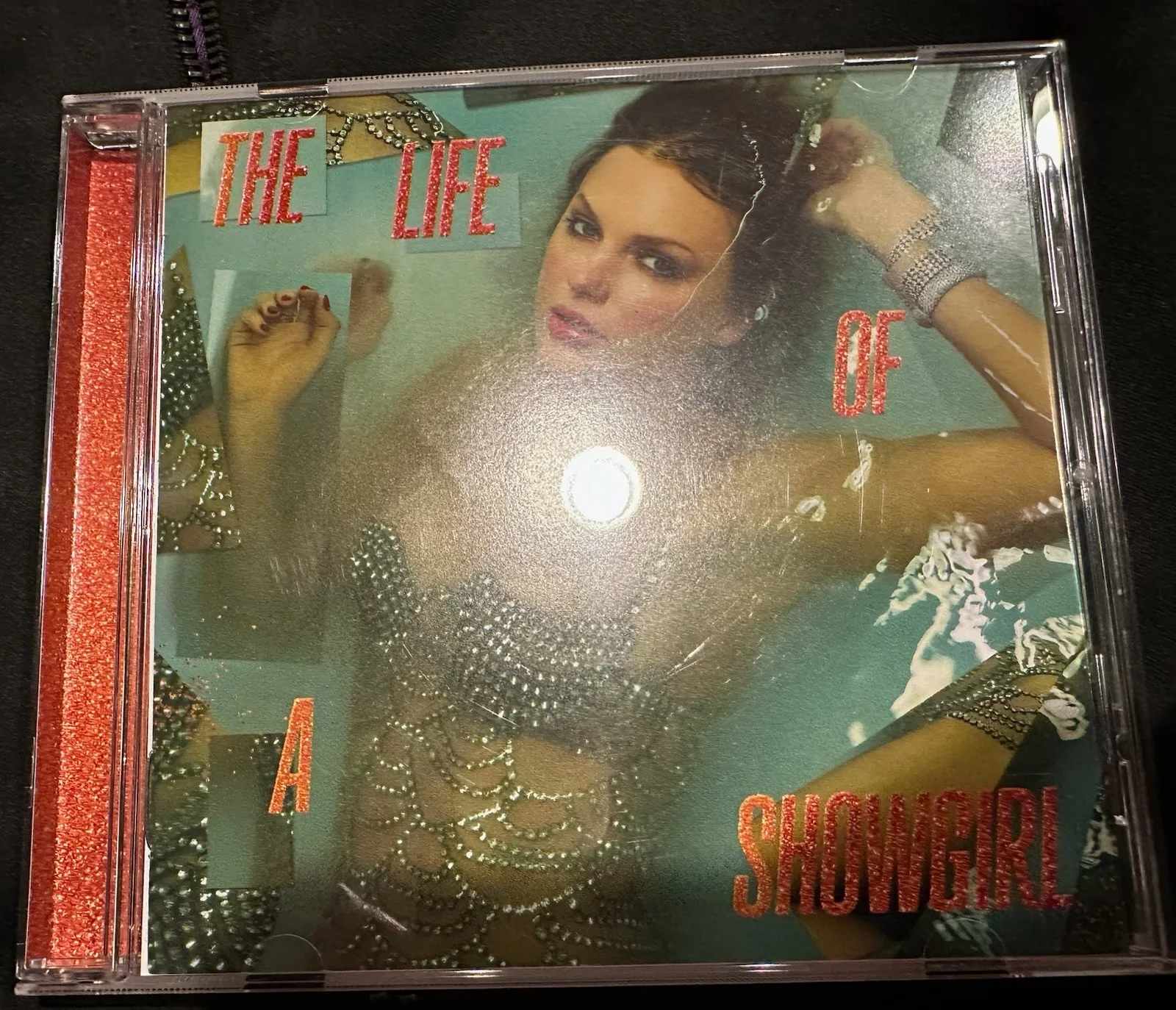 New Taylor Swift The Life of a Showgirl Signed CD Music TLOAS Merch Compact Disc, изображение 5