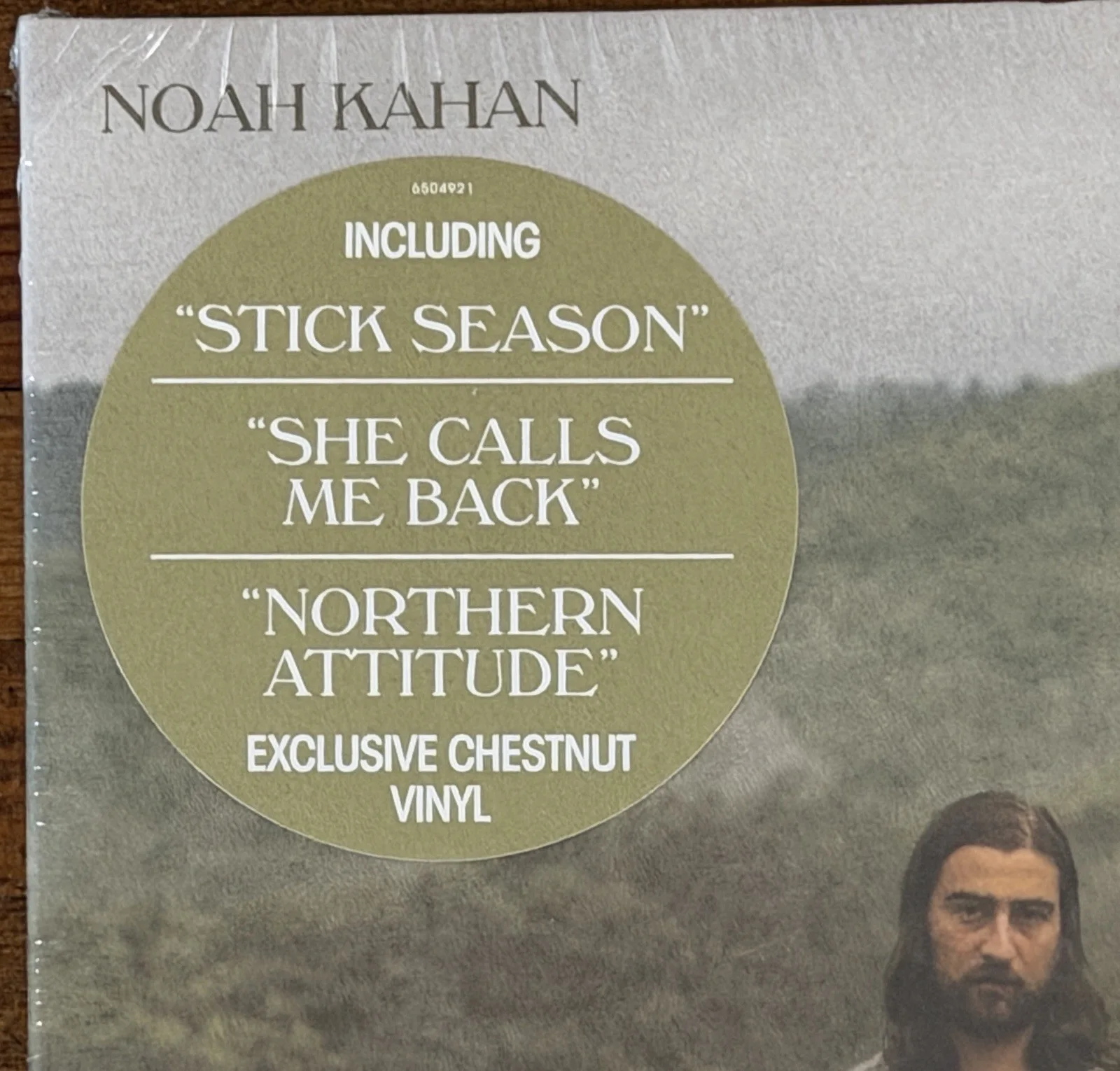 Noah Kahan Stick Season Chestnut Vinyl 2LP & SIGNED Forever Art Card PSA DNA COA, изображение 4