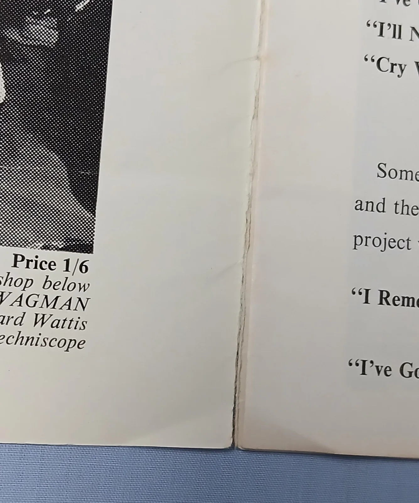 UP JUMPED A SWAGMAN (1965) rare original UK Campaign Press Book - Frank Ifield, изображение 5