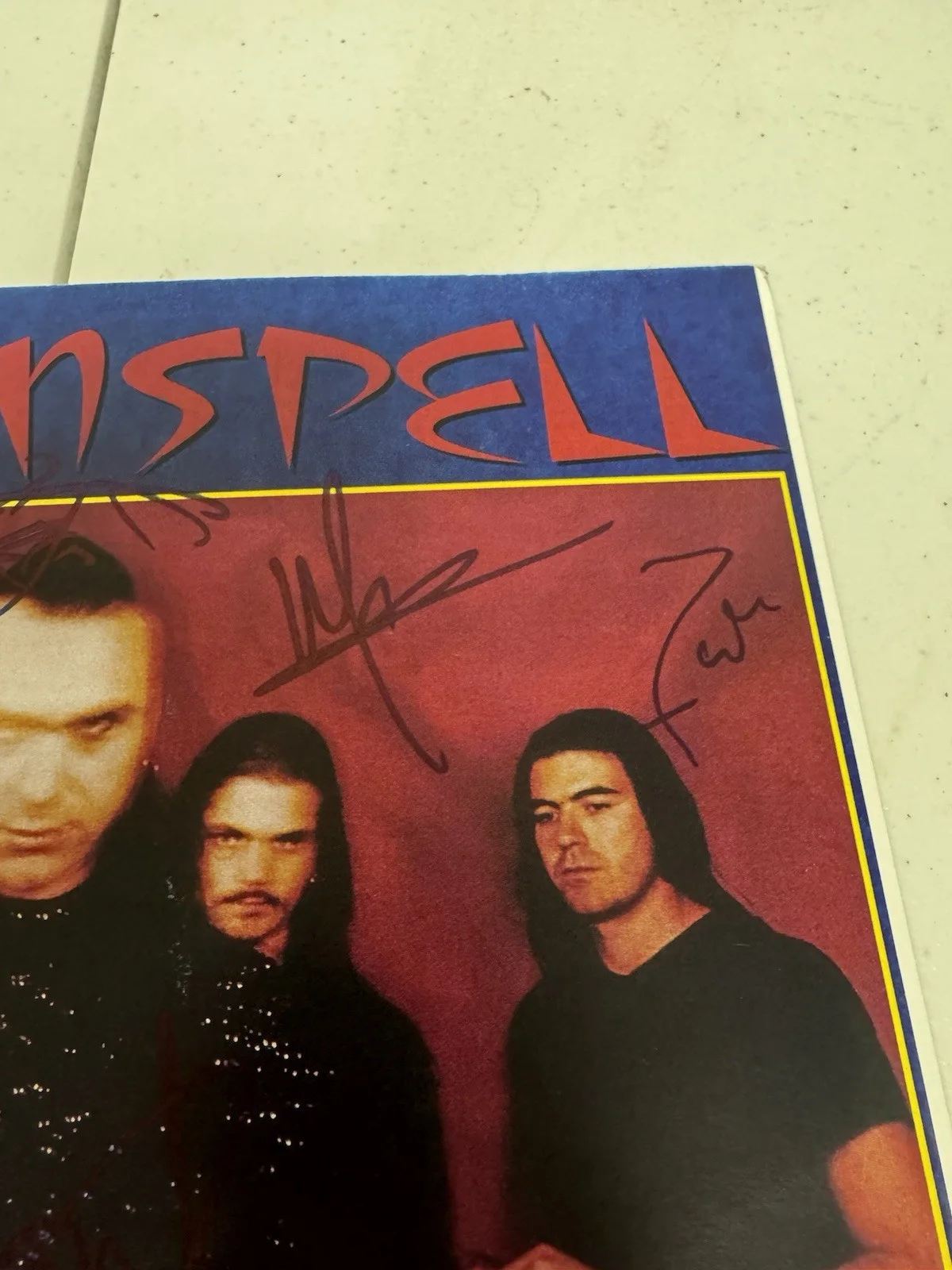 Moonspell Autographed Picture, изображение 3