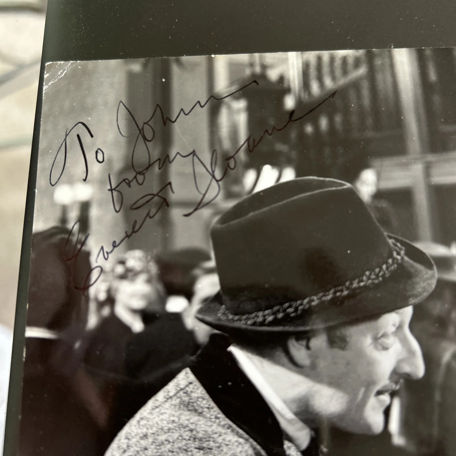 Original Movie Signed Press Photo Everett Sloane American Actor T234, image 2