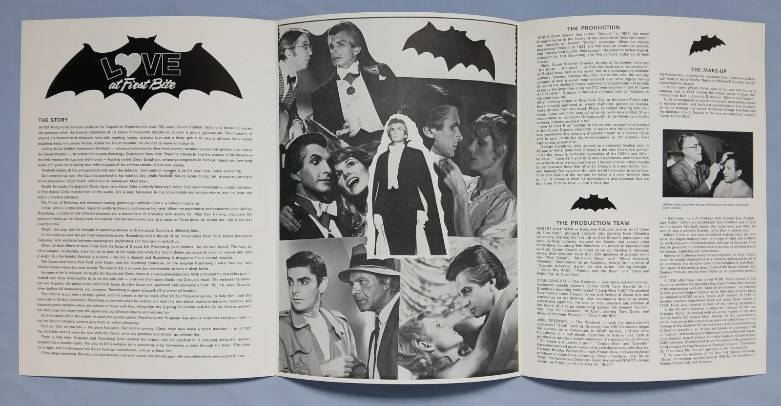 LOVE AT FIRST BITE (1979) orig UK Campaign Press Book - George Hamilton Dracula, image 4