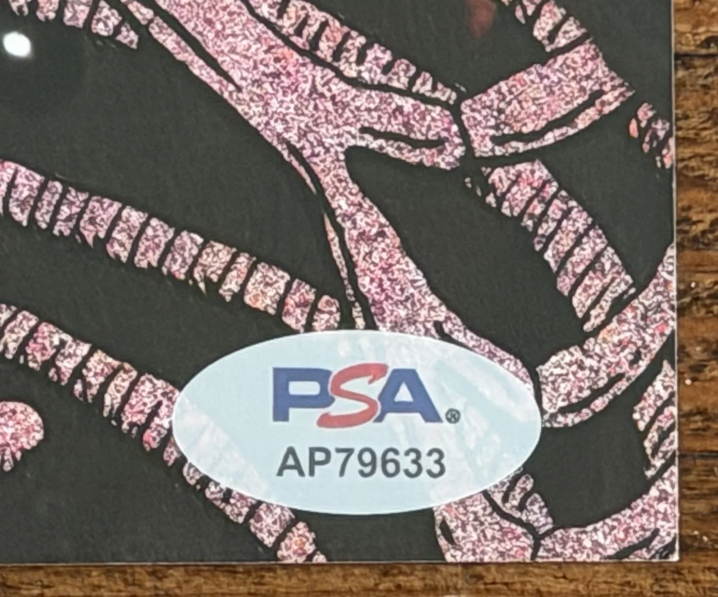 Pusha T Malice Let God Sort Em Out Vinyl & SIGNED Art Photo Card PSA DNA COA, изображение 2