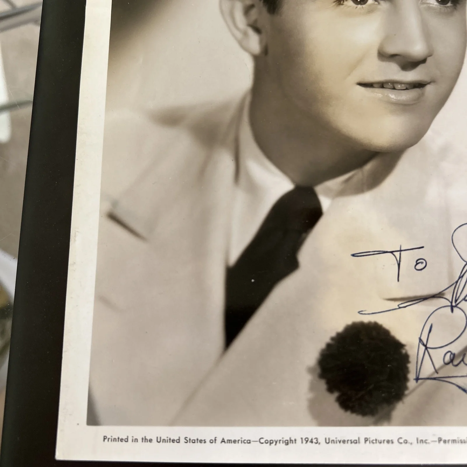 Original Movie Still Press Photo Signed Ray Malone Dance Choreographer T230, изображение 4