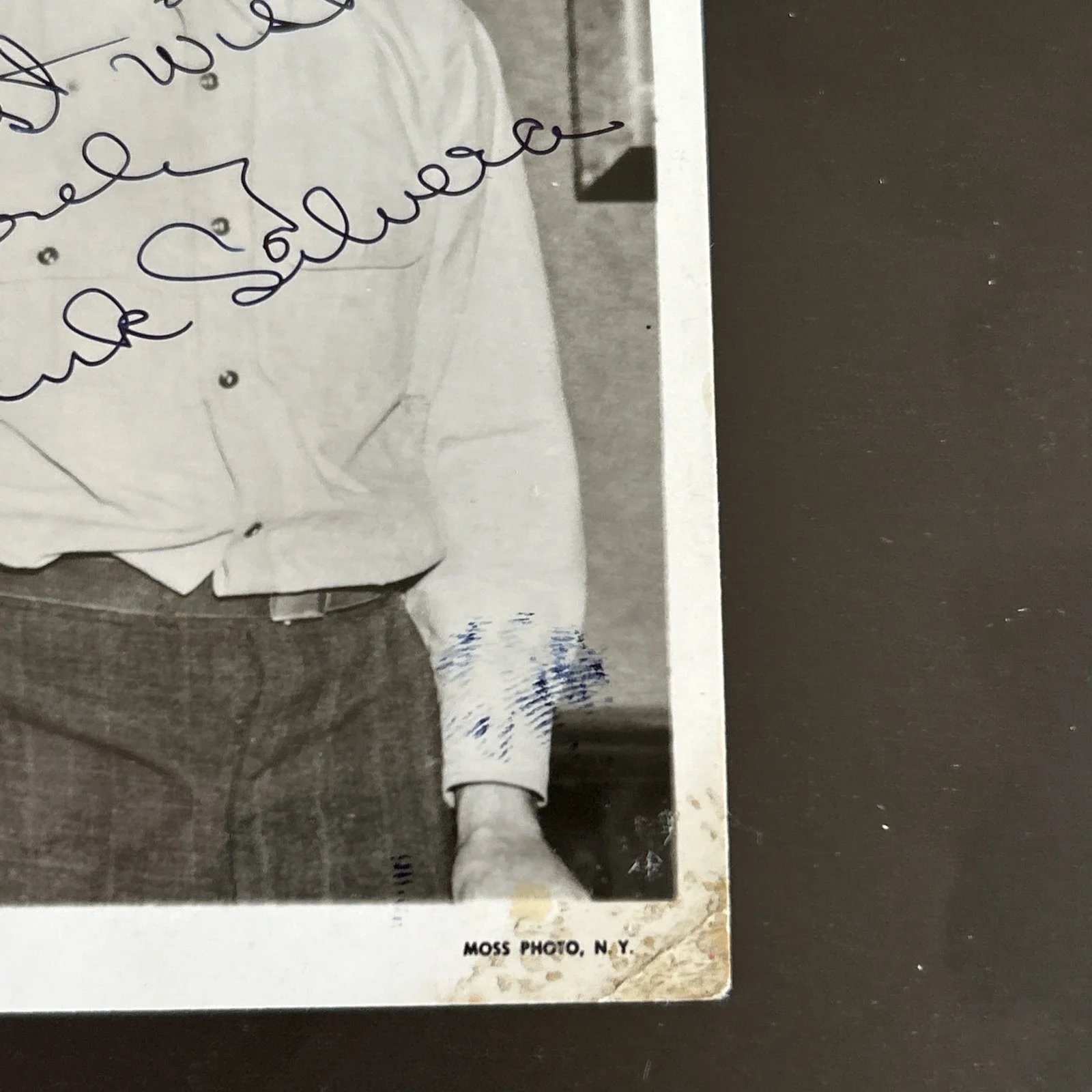 Signed Frank Silvera 4x5 Photo Jamaican-American Character Actor T228, изображение 5