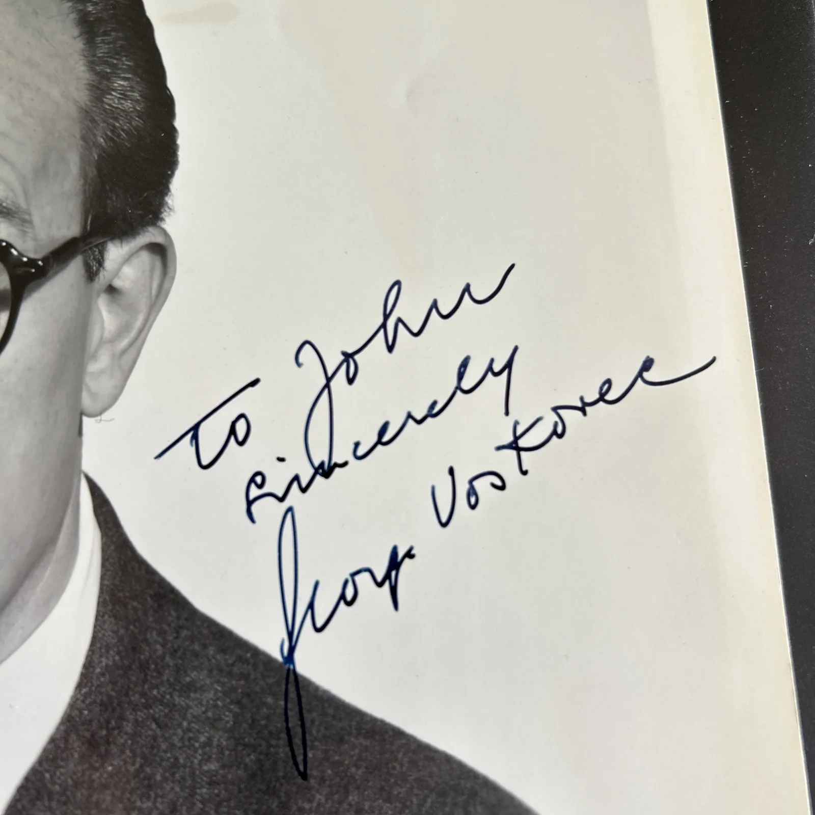 Original Movie Still Signed Press Photo George Voskovec 1952 T226, image 2