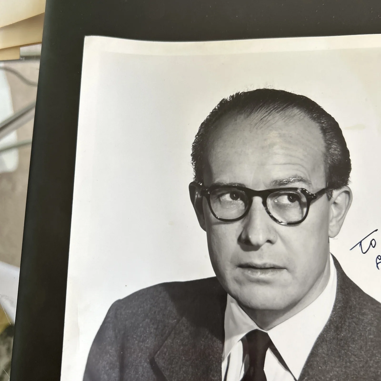 Original Movie Still Signed Press Photo George Voskovec 1952 T226, image 4
