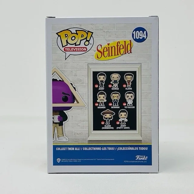 Jason Alexander Autographed George Holistic Seinfeld TV Funko Pop #1094 OCCM, image 4