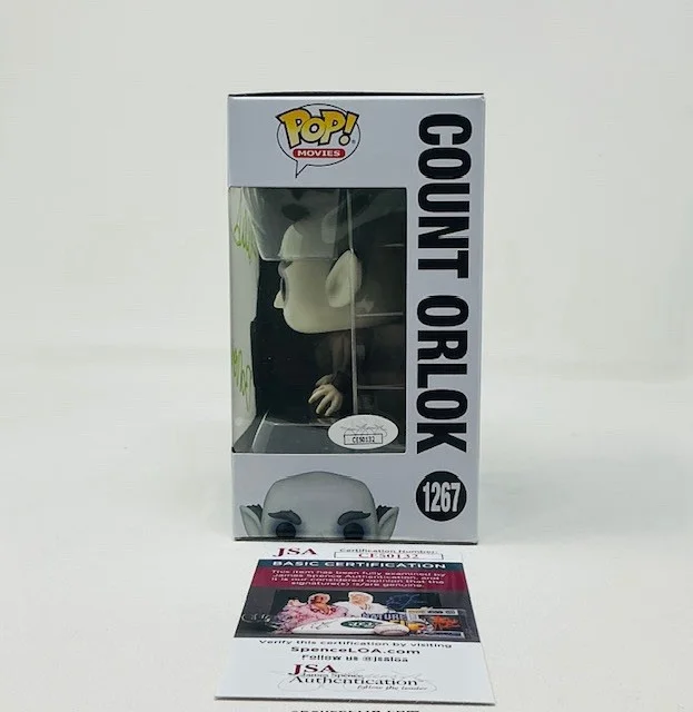 Alexander Ward Autographed Vampire Actor Count Orlok Nosferatu Funk Pop 1267 JSA, изображение 5