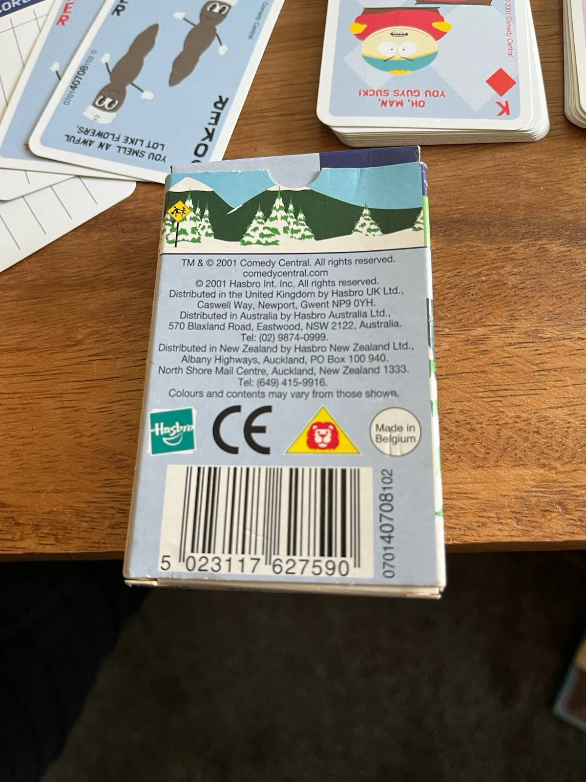South Park Playing Cards - 2001 - Hasbro - Comedy Central - Complete - Vintage, image 2