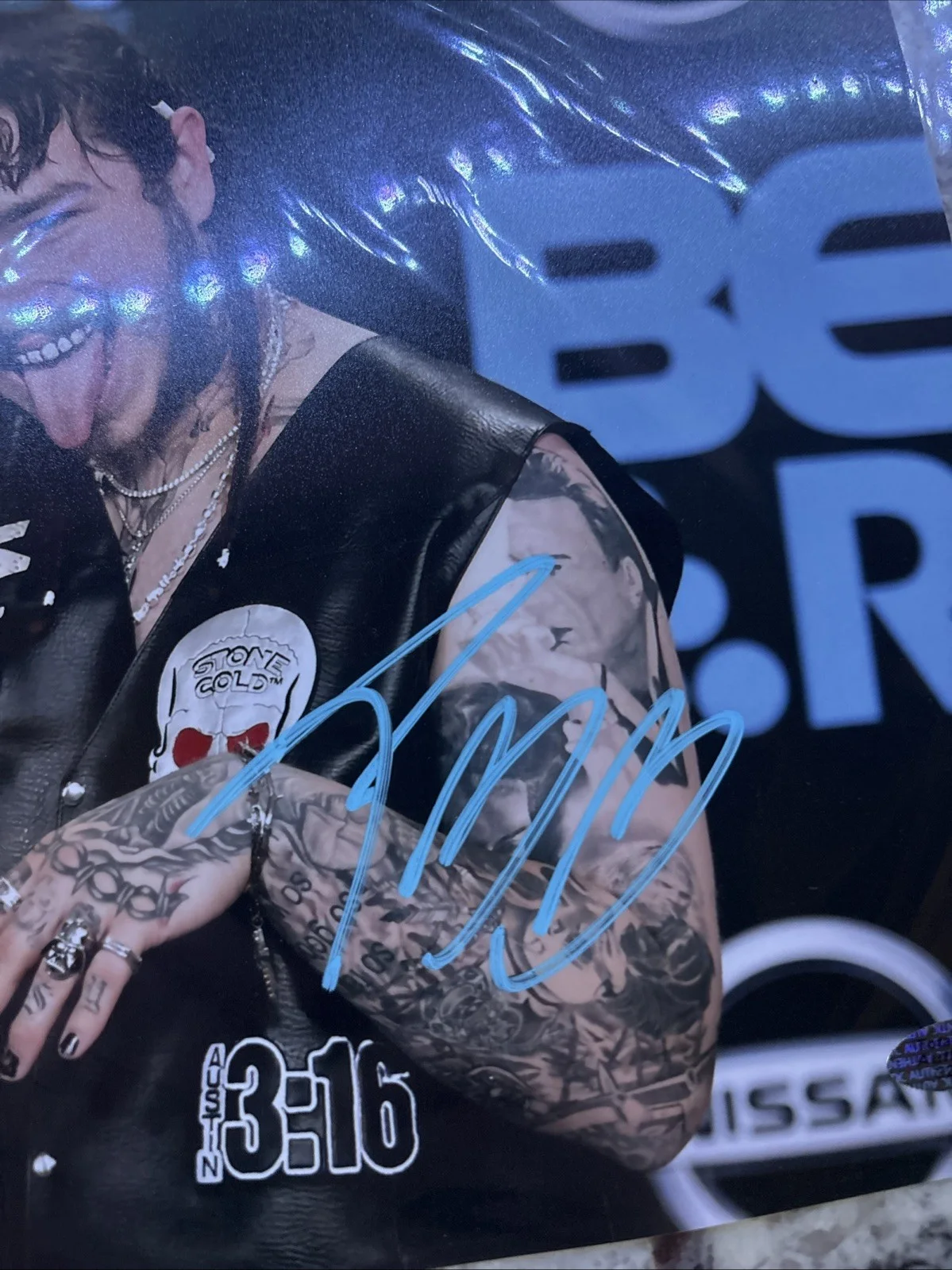 Post Malone Posty 8x10 Signed Autographed Photo Authentic COA 2017 BET Awards, image 2