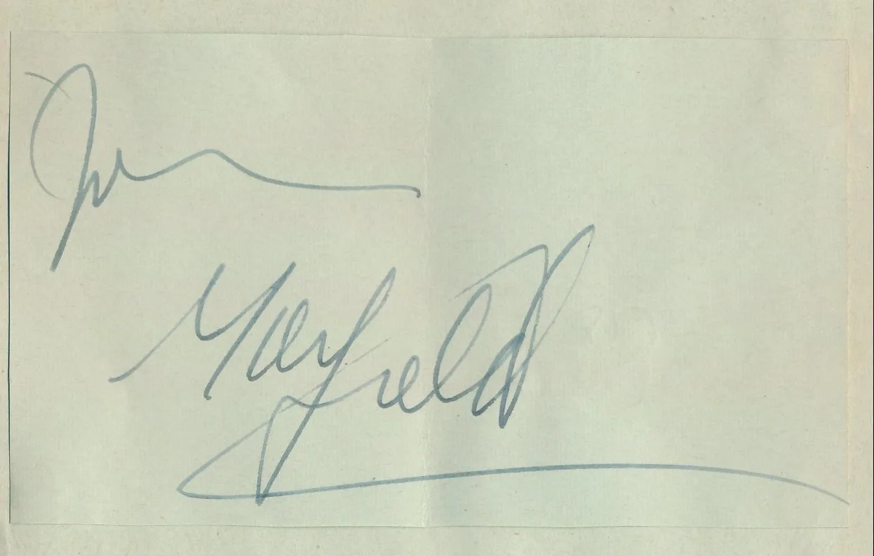 John Garfield - 1940's Signed Sheet w/ Orig 1940's Warner Bros Still - d. 1952, изображение 3