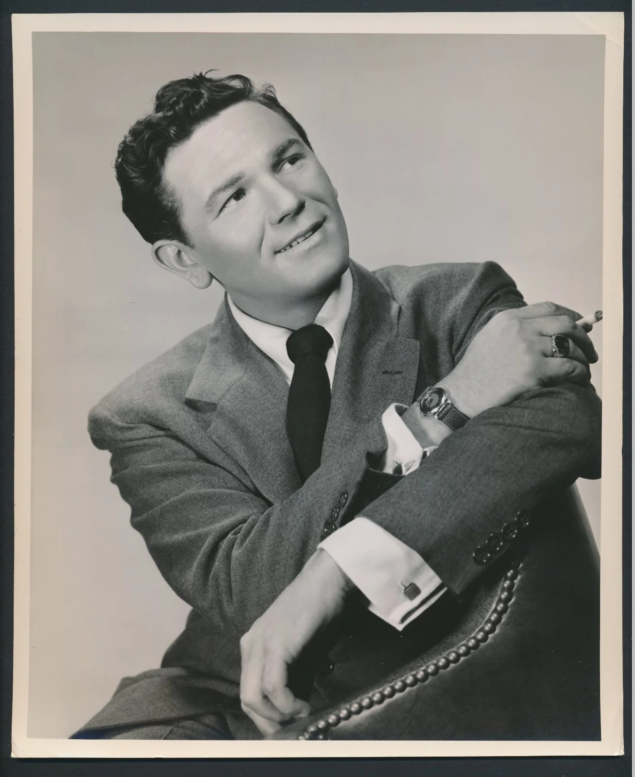John Garfield - 1940's Signed Sheet w/ Orig 1940's Warner Bros Still - d. 1952, изображение 5