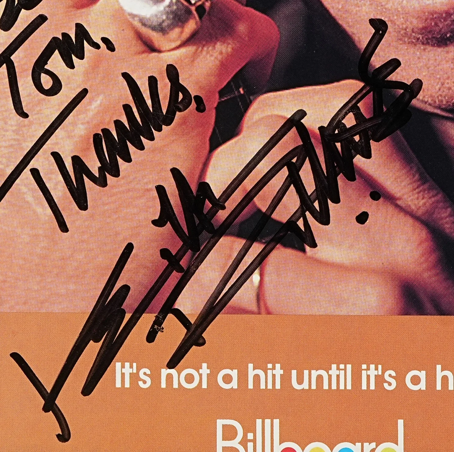 Keith Richards Signed/Inscribed 11.5x14 Billboard Magazine Photo PSA/DNA 205166, изображение 2