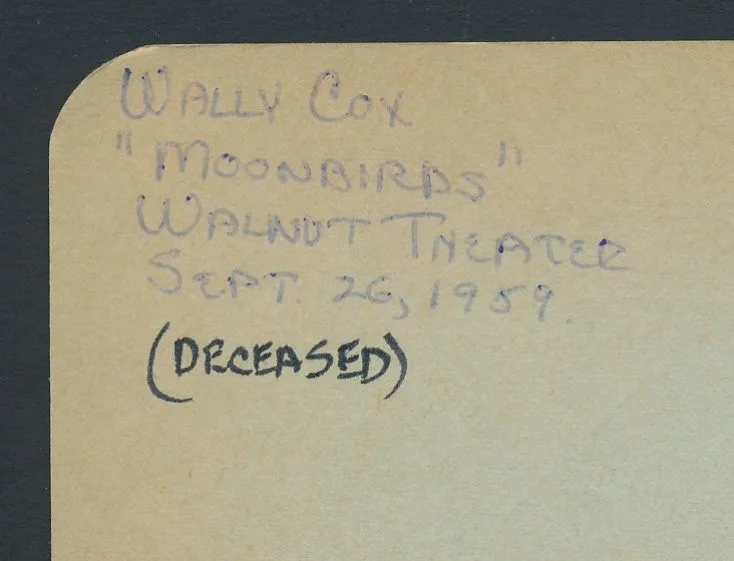 Wally Cox - 1959 Signed Album Page w/Orig. 1956 7x9 Glossy Photo - RARE - d.1973, изображение 5