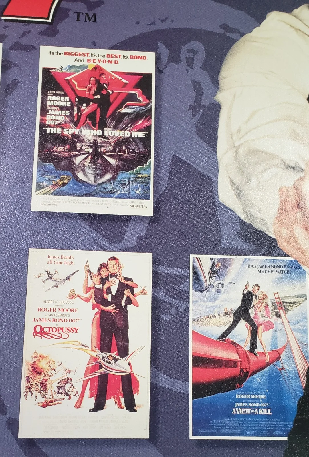 James Bond, 007, Roger Moore Era, NEW METAL SIGN: 12" x 17", image 3