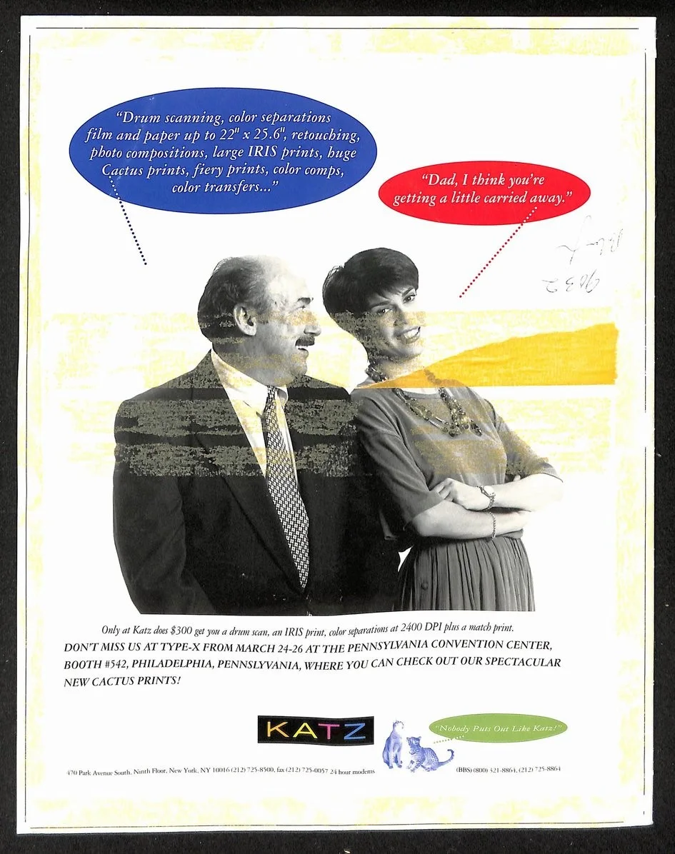 Peter Max Signed/Auto 1994 International Billie Awards Program PSA/DNA 205143, image 2