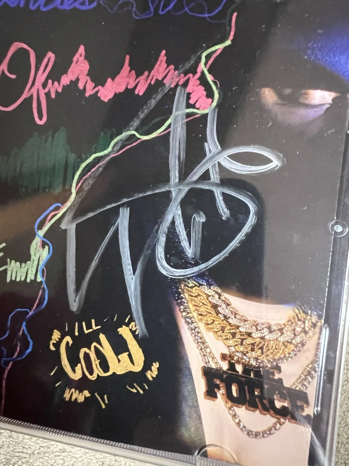 LL Cool J Cd The Force Signed / Autographed New & Sealed Frequencies Of Real, image 4
