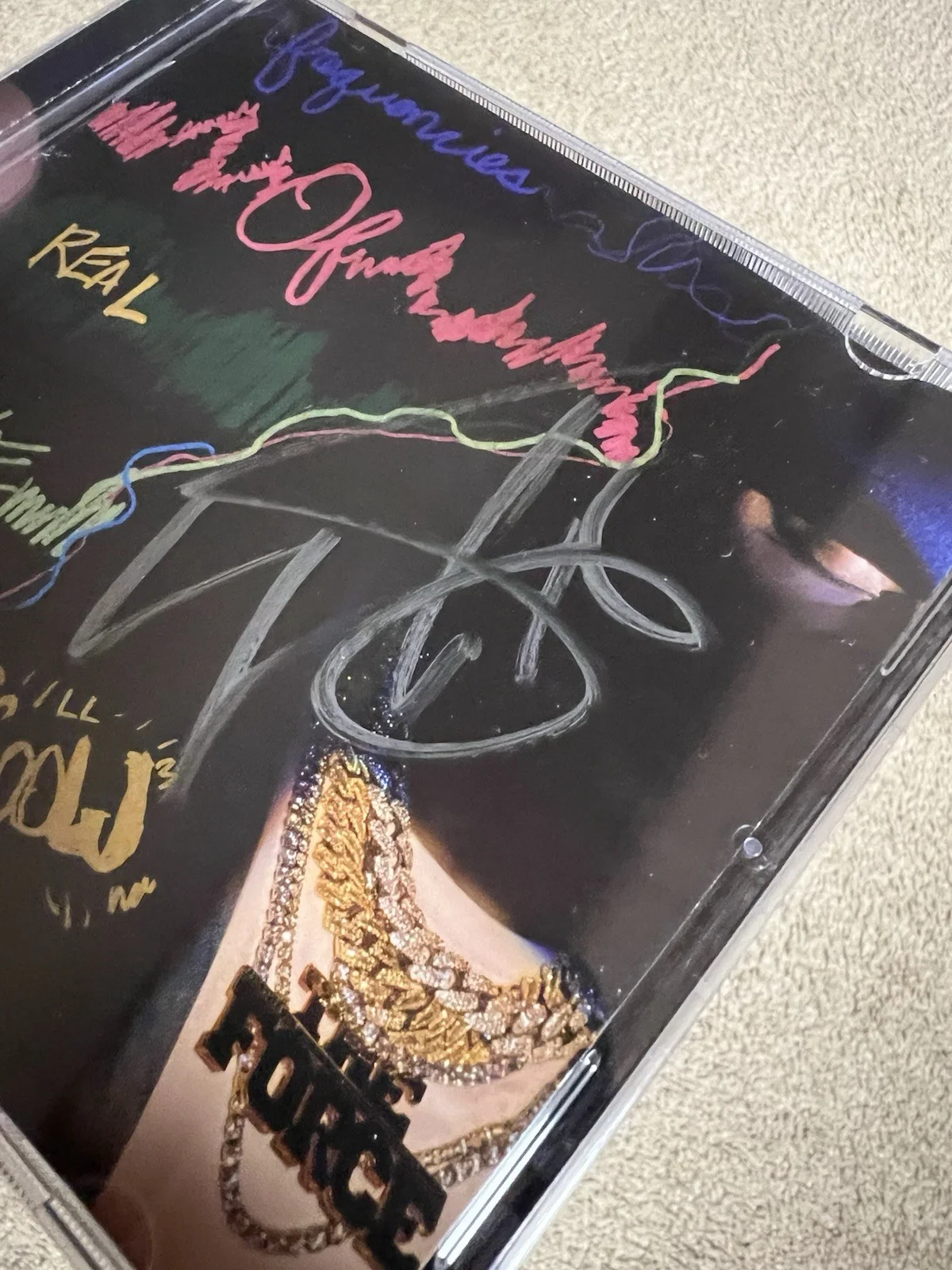 LL Cool J Cd The Force Signed / Autographed New & Sealed Frequencies Of Real, image 5