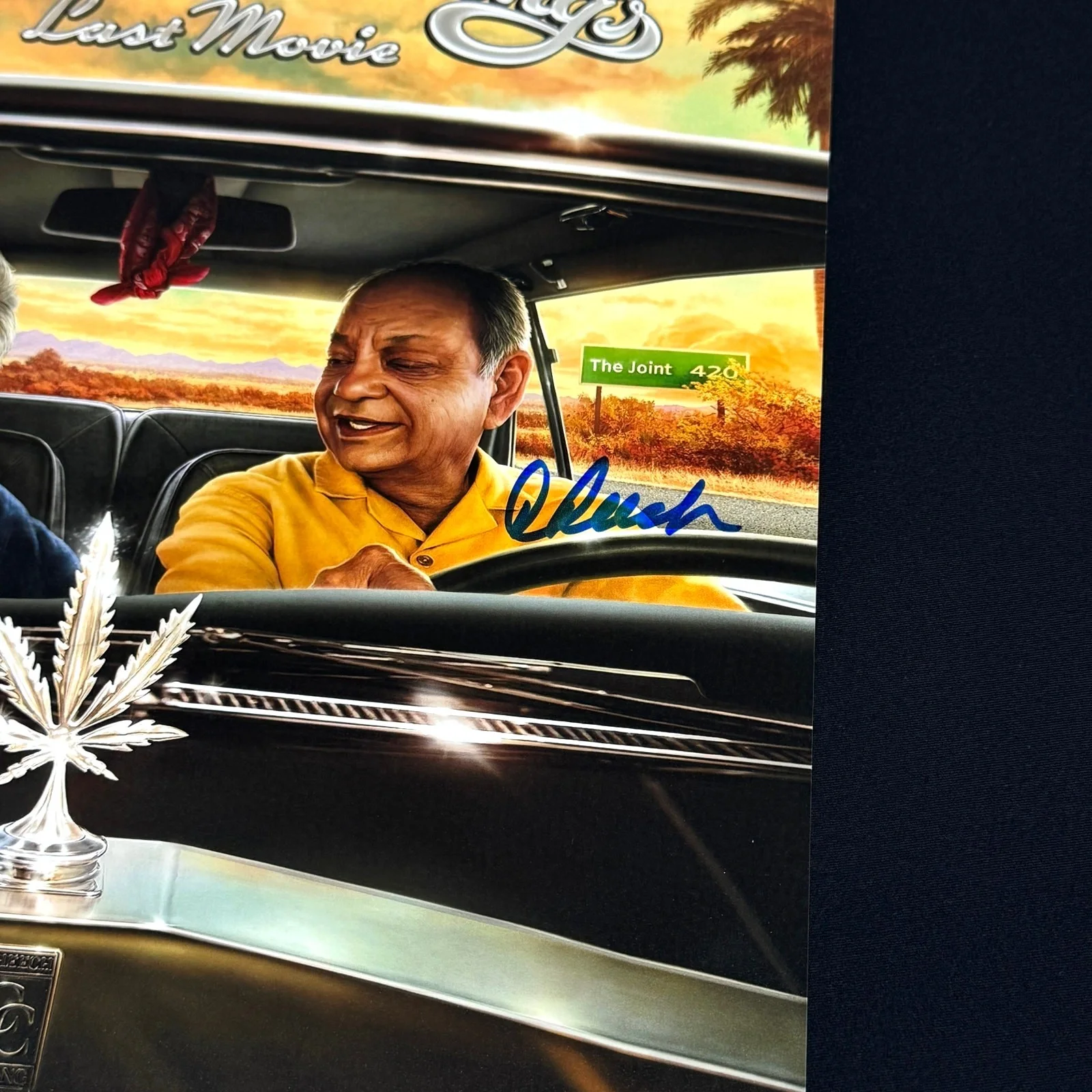 Cheech Marin, Tommy Chong, Shelby Chong — CHEECH MARON, TOMMY CHONG & SHELBY CHONG Last Movie Signed 11x14 Photo JSA Auto, изображение 3