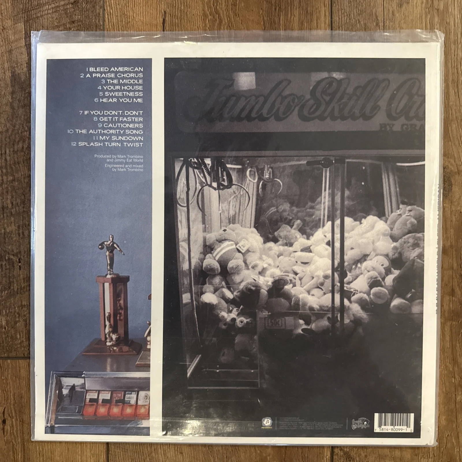 Jimmy Eat World Signed Autographed Bleed American Vinyl LP, image 5
