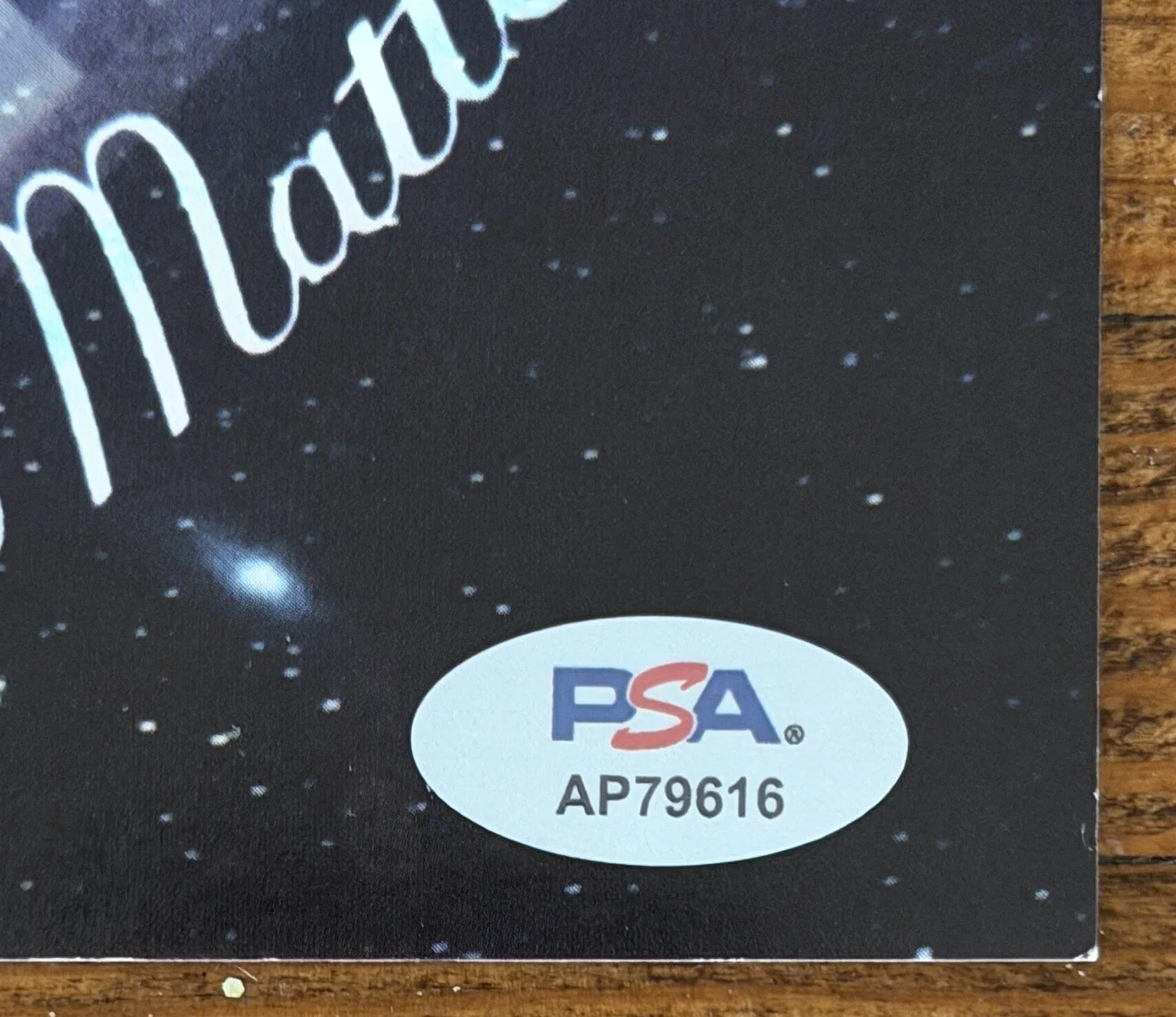 Laufey A Matter Of Time Vinyl LP & Signed Album Art Card PSA DNA COA Autograph, изображение 2