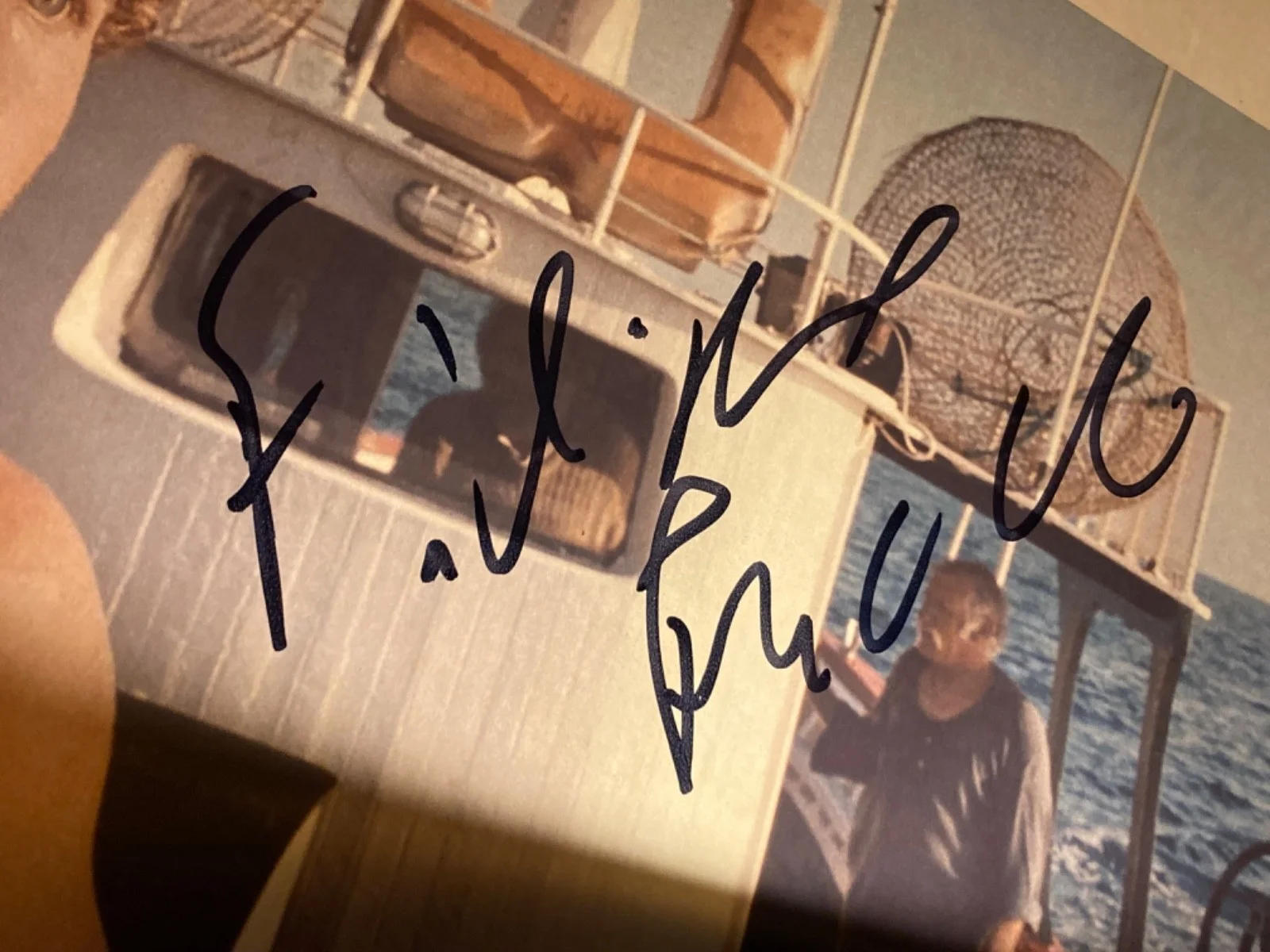 (Rare HTF) Hand SIGNED Filippo Pucillo 10x8 Photo - Terraferma Actor, image 4