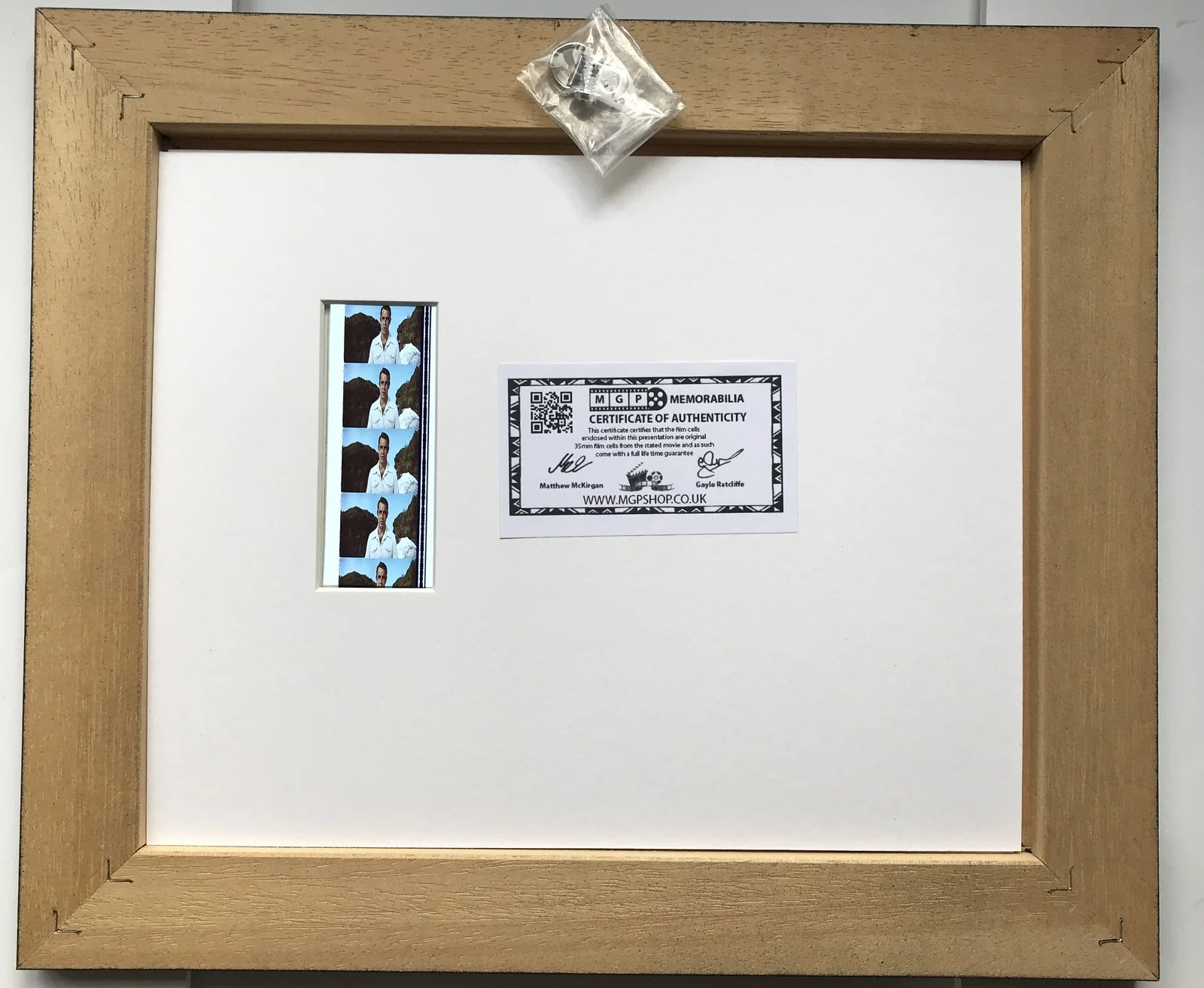 007 DIAMONDS ARE FOREVER Original 35mm Film Cells set in Quality Wood Frame +, изображение 3