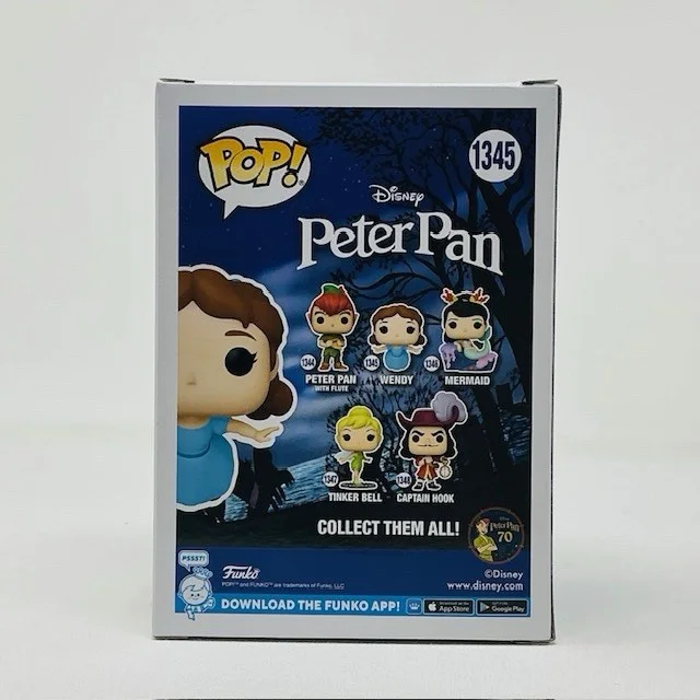Rachel Hurd-Wood Autographed Wendy Disney Peter Pan Funko Pop #1345 JSA COA, image 4