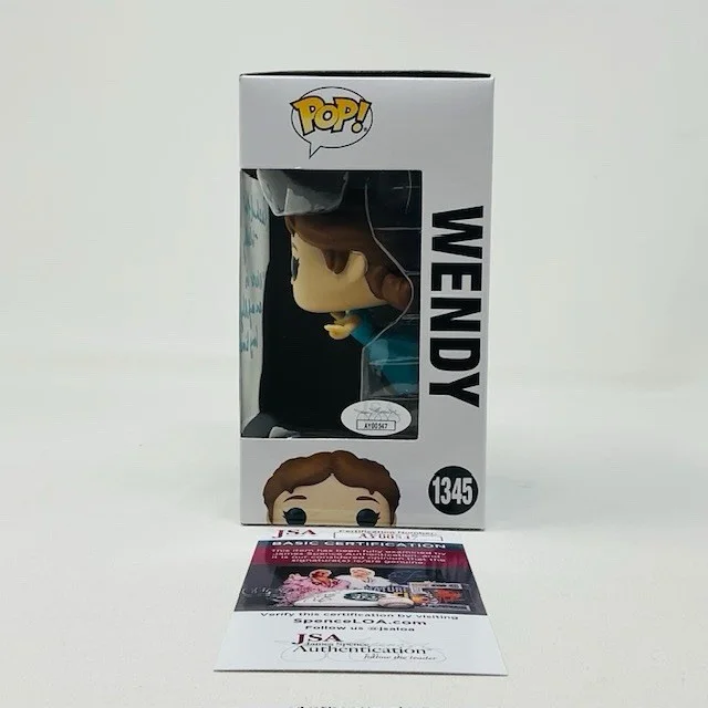 Rachel Hurd-Wood Autographed Wendy Disney Peter Pan Funko Pop #1345 JSA COA, image 5