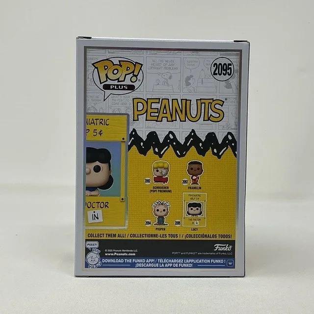 Melanie Kohn Autographed Lucy Peanuts Funko Pop Plus #2095 OCCM, image 4