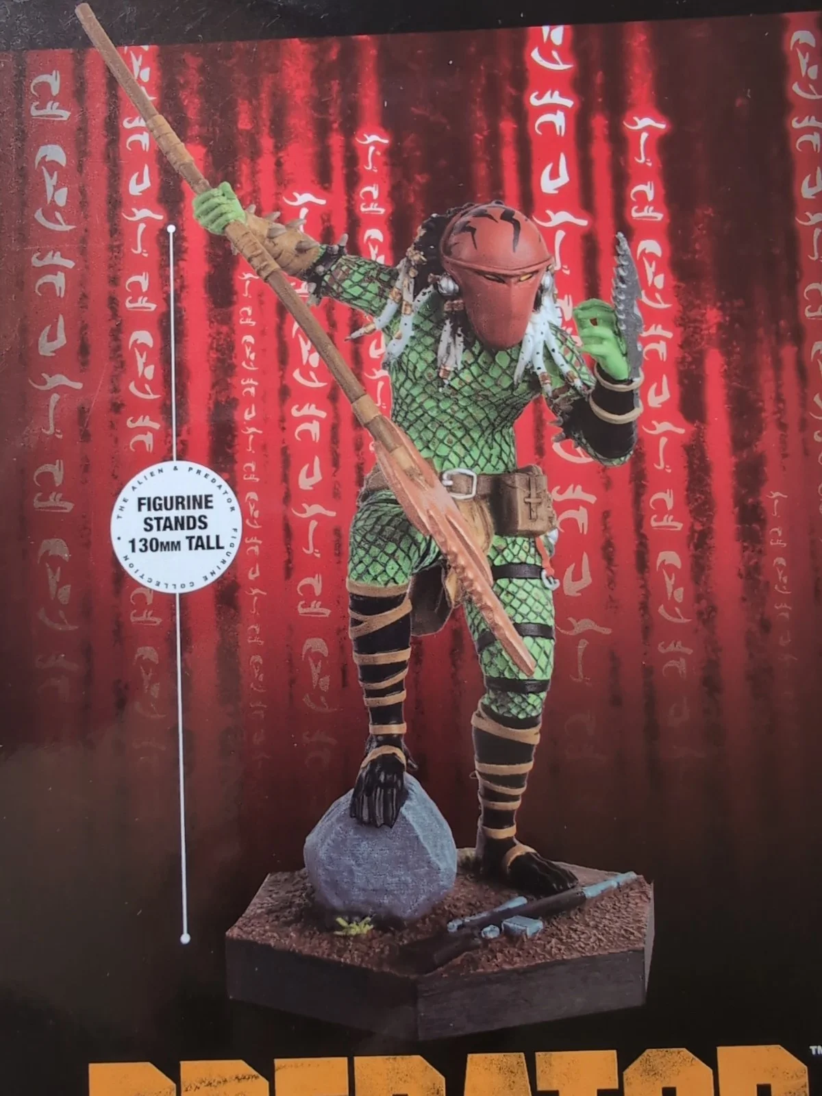 Alien vs Predator - Homeworld Predator - Statue 14cm EAGLEMOSS * M991, image 2