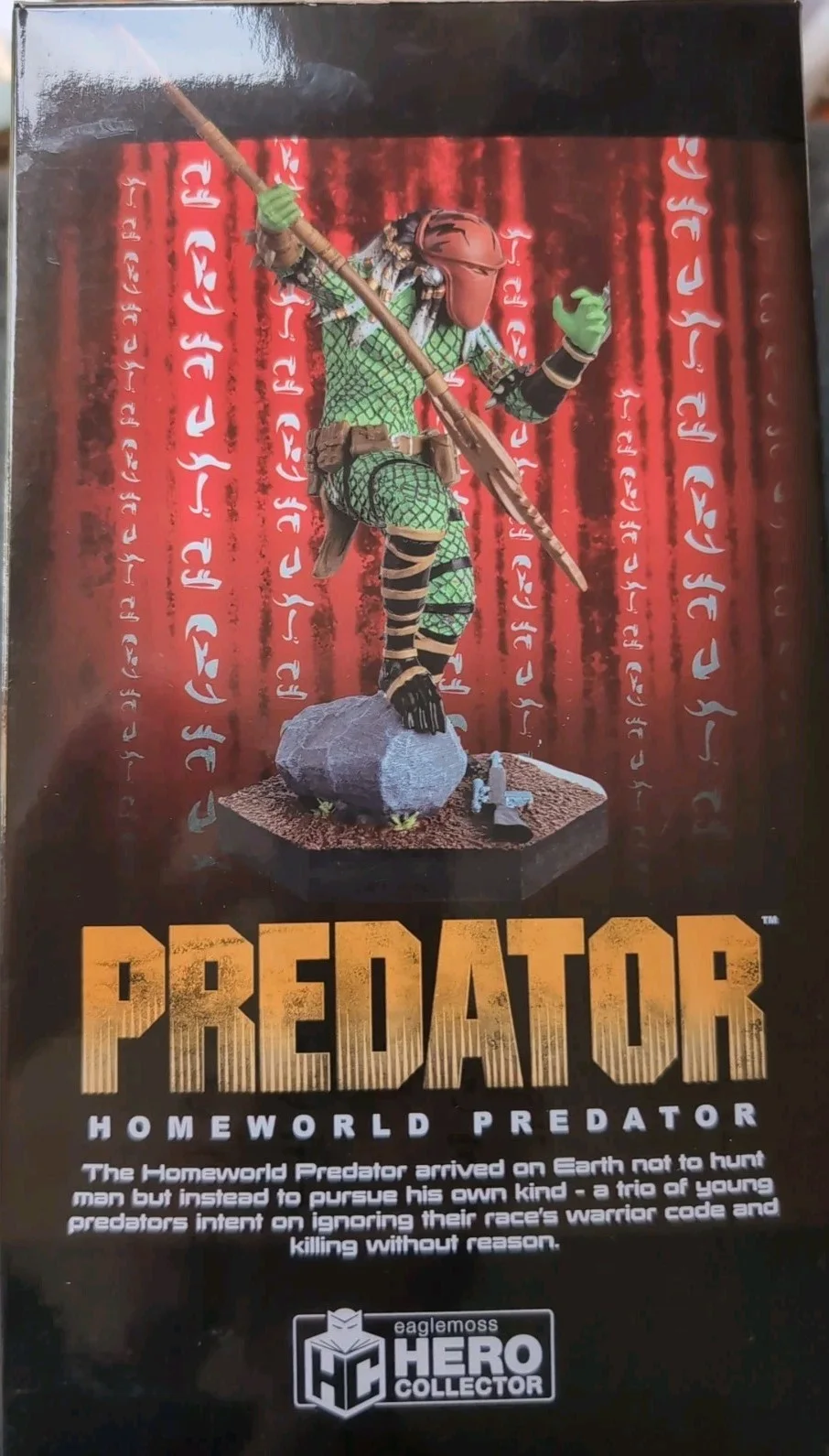 Alien vs Predator - Homeworld Predator - Statue 14cm EAGLEMOSS * M991, image 3