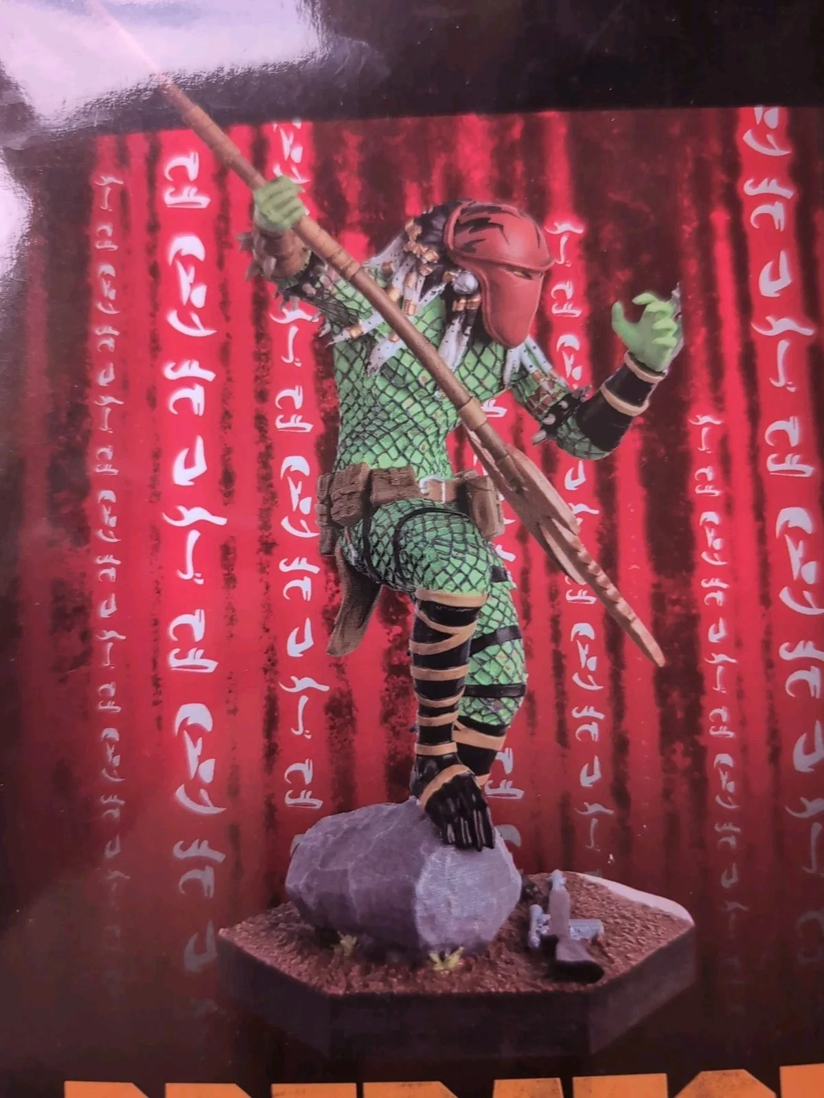 Alien vs Predator - Homeworld Predator - Statue 14cm EAGLEMOSS * M991, image 4