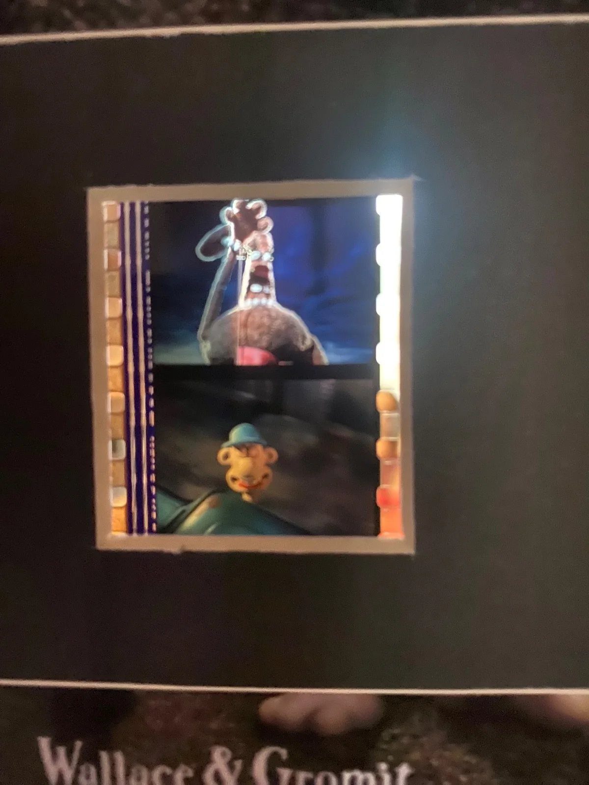 A3 Wallace and Gromit curse of the were rabbit film cell display, image 3