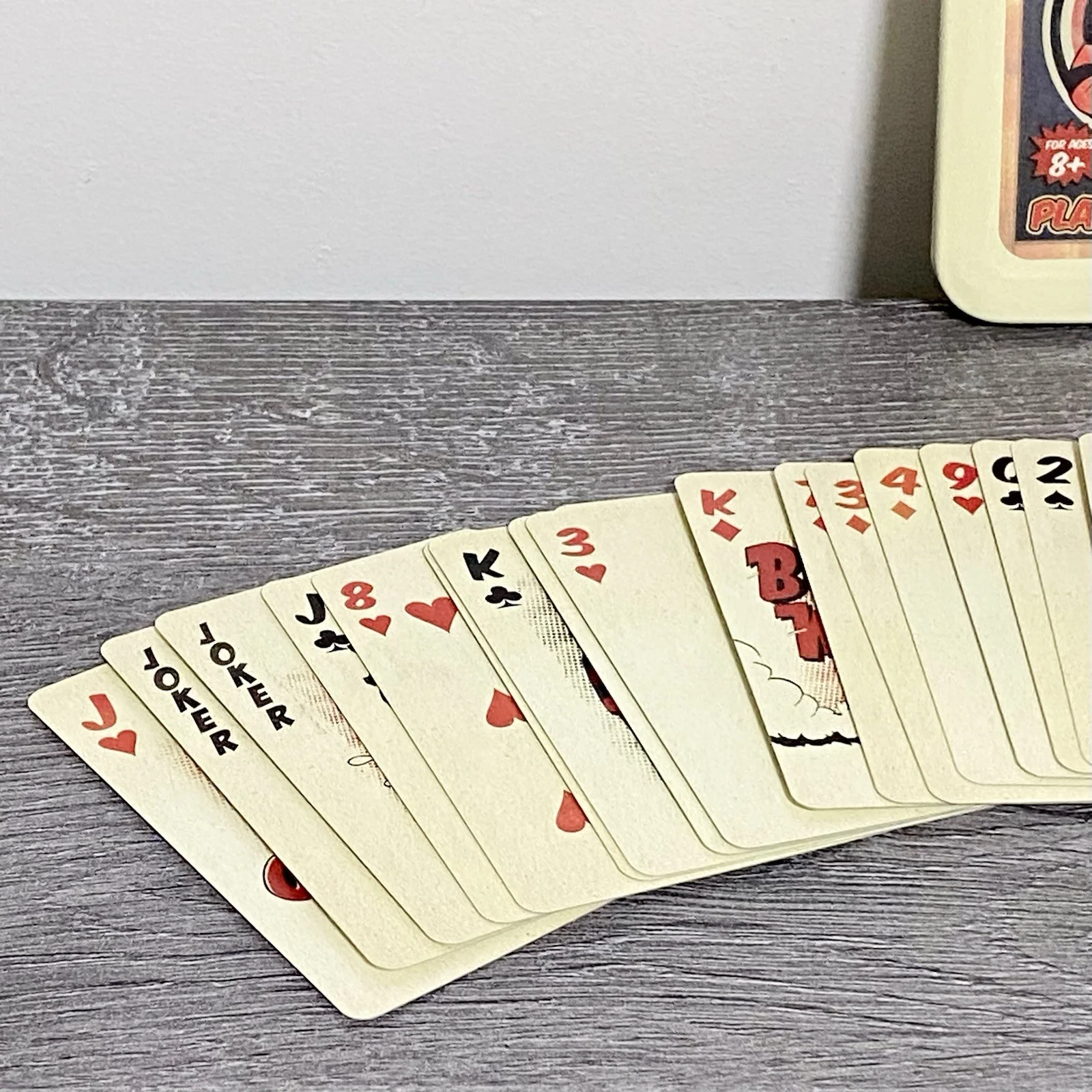 The Beano Dennis The Menace And Gnasher Playing Cards 100% Complete With Tin, изображение 2