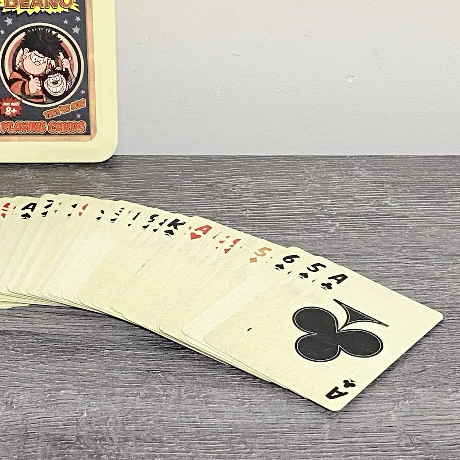 The Beano Dennis The Menace And Gnasher Playing Cards 100% Complete With Tin, изображение 3