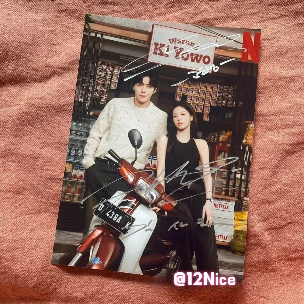 Can This Love Be Translated? Kim Seon Ho Go Yoon Jung Autographed Photo #Nice, image 5