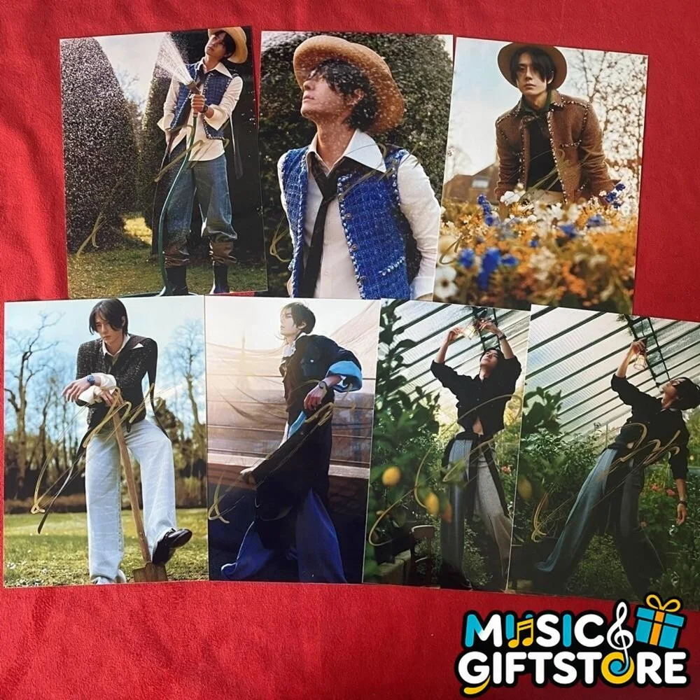 WANG YIBO YI BO PHOTO CARD PICTURE SIGNED AUTOGRAPHED COLLECTION 4*6 2025D #MUGS, изображение 2