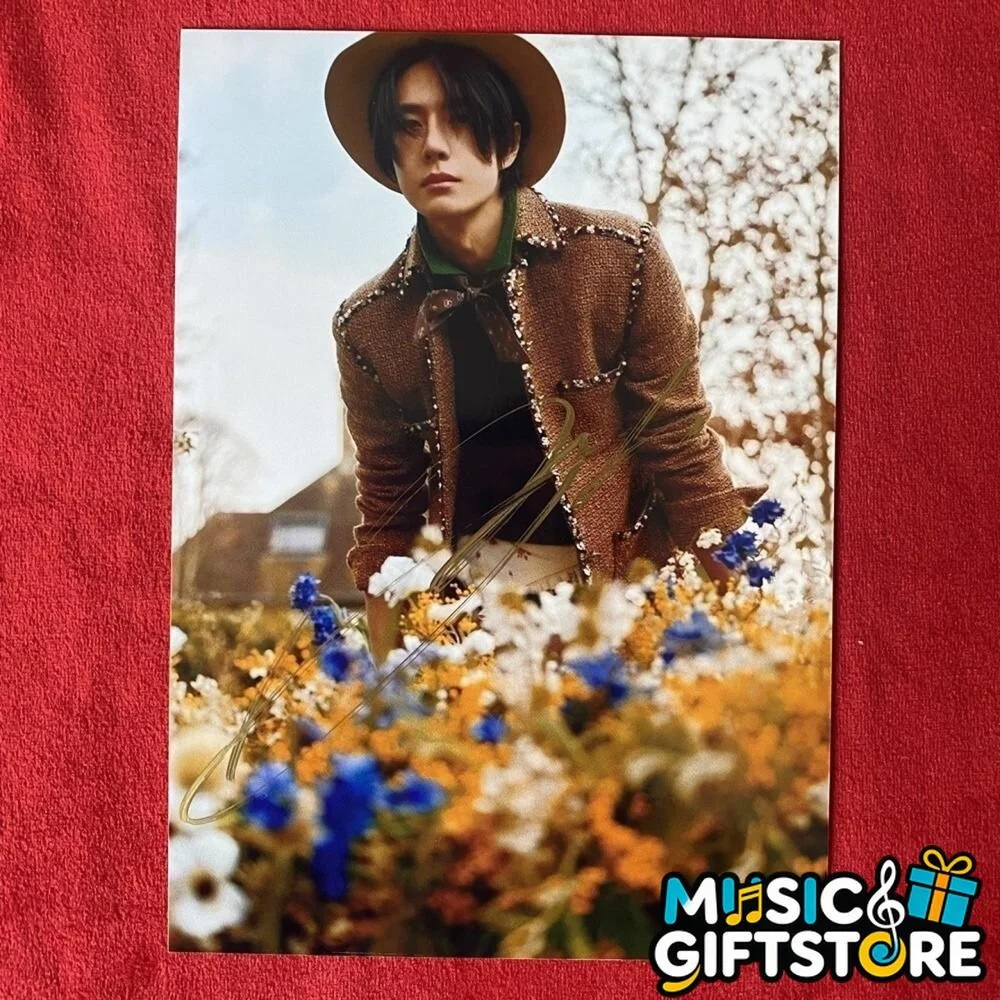WANG YIBO YI BO PHOTO CARD PICTURE SIGNED AUTOGRAPHED COLLECTION 4*6 2025D #MUGS, изображение 3