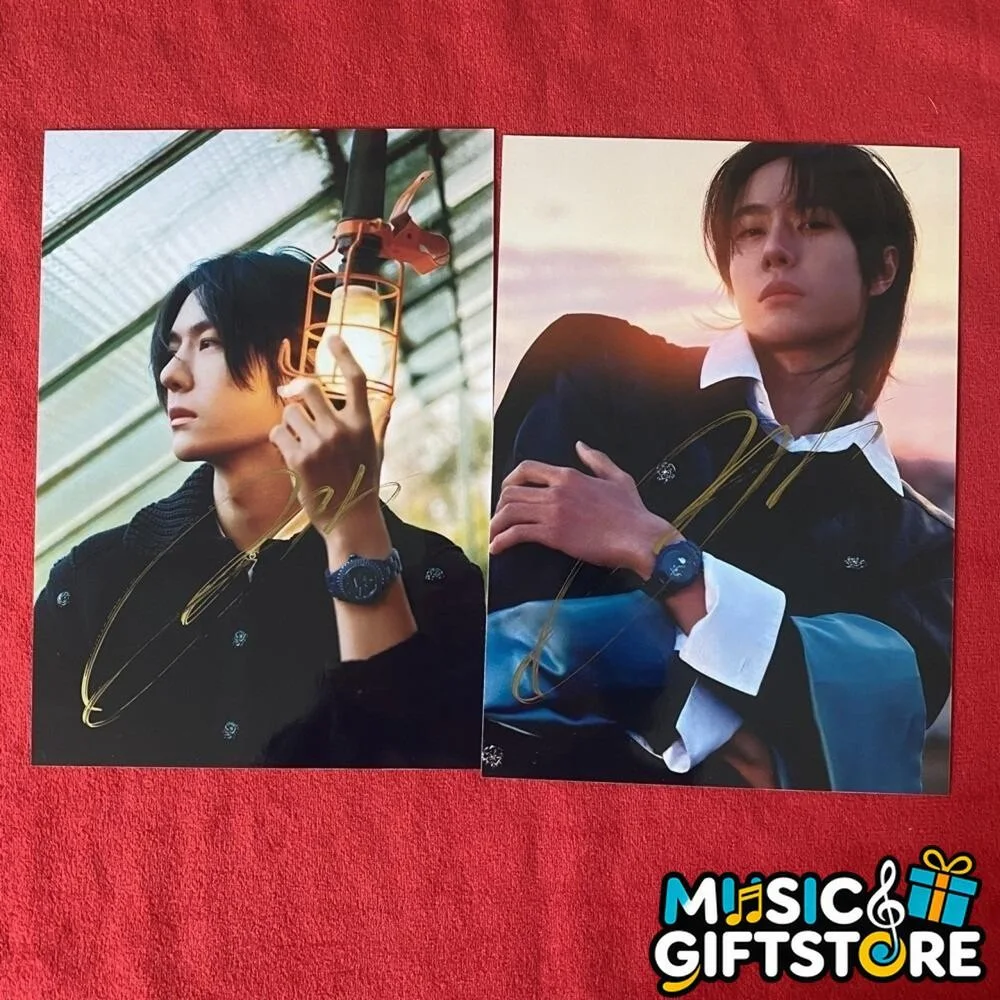 WANG YIBO YI BO PHOTO CARD PICTURE SIGNED AUTOGRAPHED COLLECTION 4*6 2025E #MUGS, изображение 2