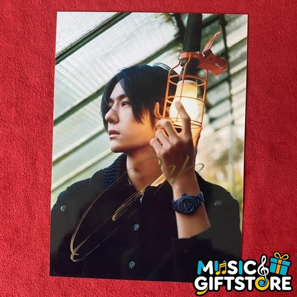 WANG YIBO YI BO PHOTO CARD PICTURE SIGNED AUTOGRAPHED COLLECTION 4*6 2025E #MUGS, изображение 3