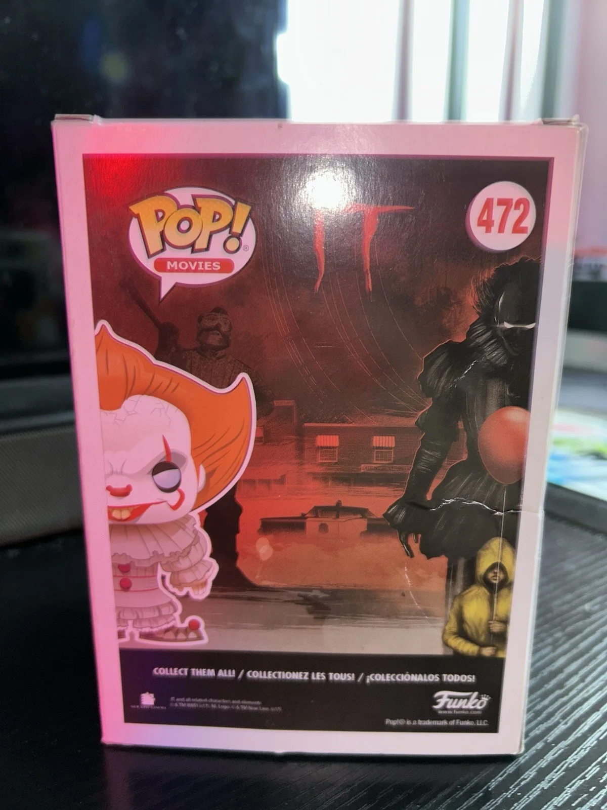 Funko Pop Pennywise with Boat #472 Autographed PSA/DNA IT Movie Collectible, image 3