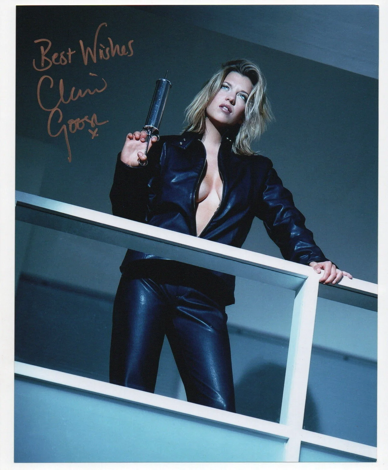 Claire Goose — Claire Goose signed autograph 8x10 Photo No COA Pass BAS PSA JSA Hot Sexy Amelia